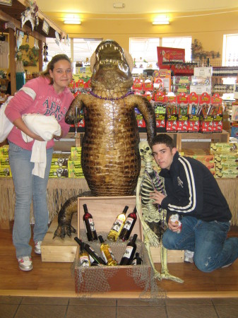 Thats a Real Gator, well was one....