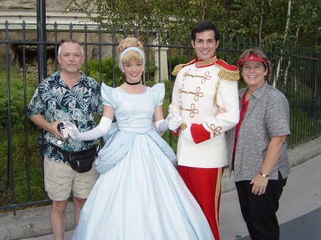 Robert & Sandy with Our Favorite Princess