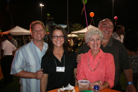 Eric, my parents and me at Splash in Roseville