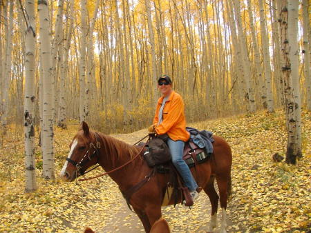 Fall riding on the Mt Elbert trail  2008