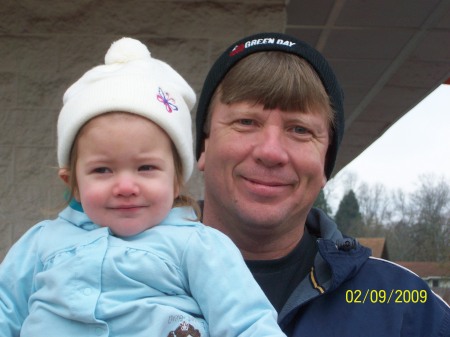 my husband and our granddaughter