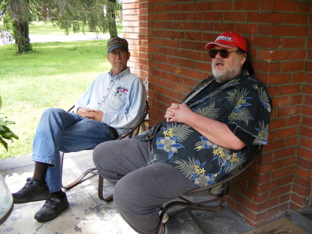 Summer Porch Sittin in Donelson, John and Mark