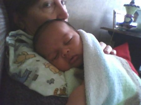 My grandson and me:)