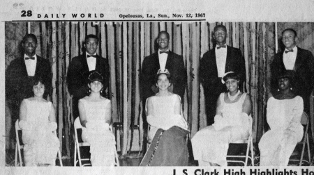 1968 Homecoming Queen and Her Court