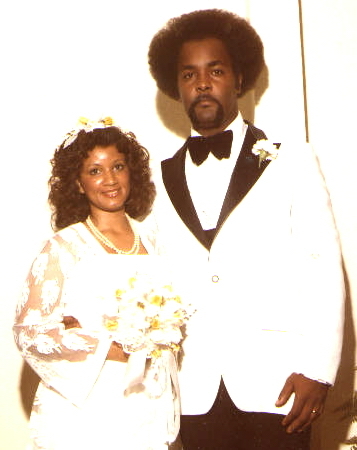 Our wedding August 1975