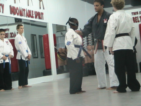 2 more years my son gets that black belt
