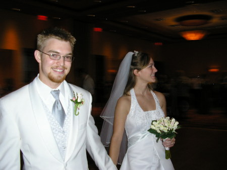 Mr. and Mrs. Aaron Carter - Aug 30, 2008