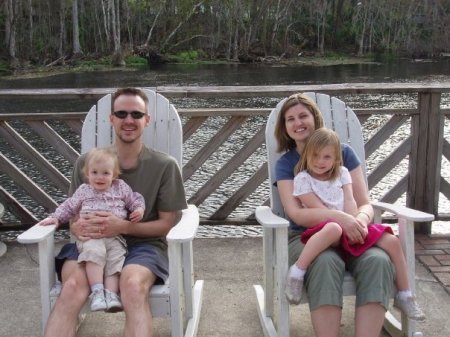 My son & his lovely ladies!  Feb 2009