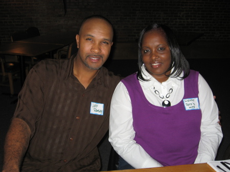 Jeff Ramsey w/ his wife