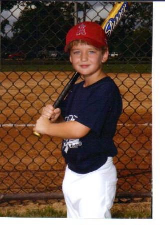 my grandson jonathan the baseball player