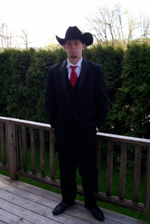 My son Sam prom 2008