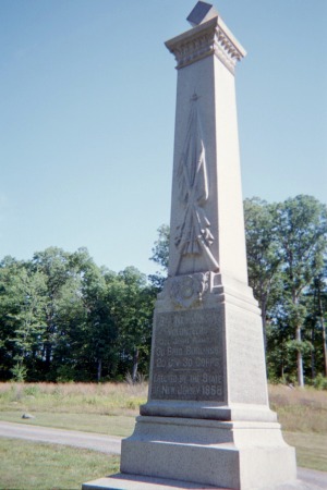 8th. NJ Infantry Monument, Gettysburg, PA 2008