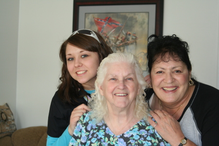 Heather, my Grandma, and Mom.