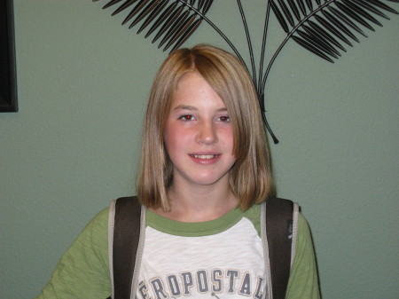 First day of 7th grade! 2008