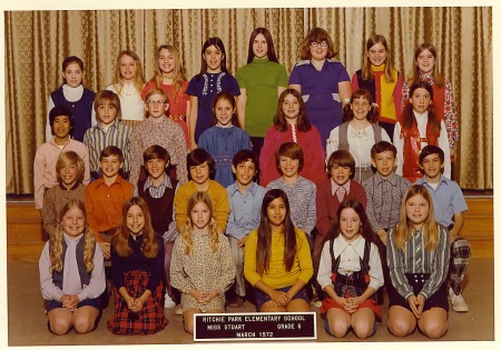 1972 - grade 6 - Mrs. Stuart