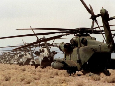 CH-53Es...