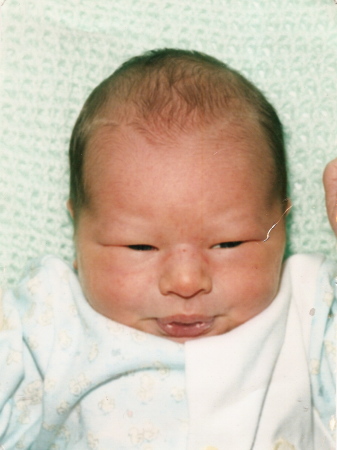 William's newborn photo