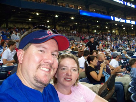 Cubs/Braves Game Turner Field