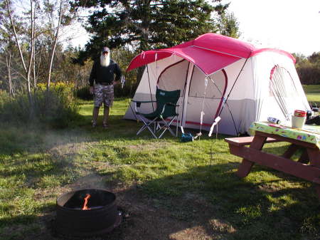 still camping