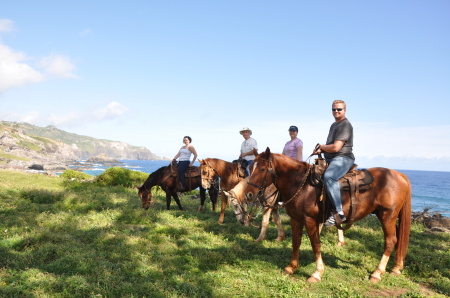 Horseback riding in Maui