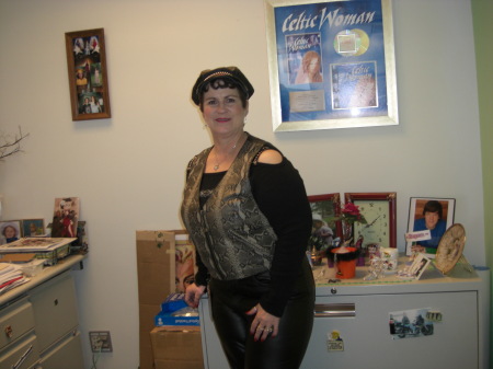 At work on Halloween 2008