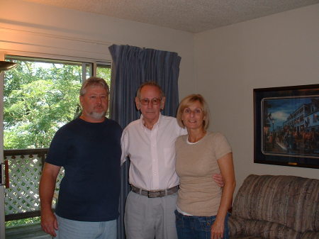 Dad, Jim and me