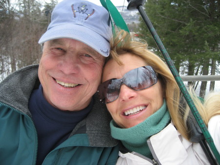 Lori and Her DAD (Don) Skiing