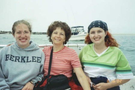 Meagan, Patti & Andrea, August 2002