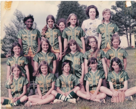 Golden Eagles Softball Team - 1971
