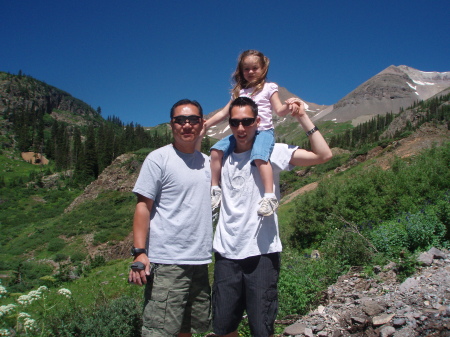 In Colorado with my son and grand daughter