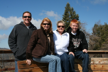 Tom, Suzette, Wanda (Tom's Mom), and Mikkail