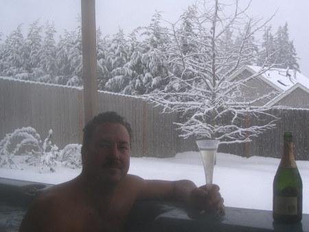 Greetings from our hottub!!