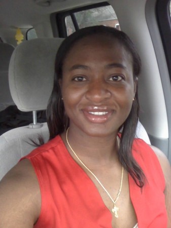 on my way back from church