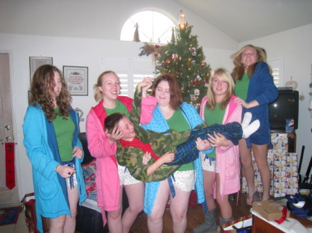 2008 Christmas PJ pic... a family tradition