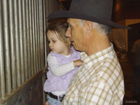 2009 Peyton and PawPaw Stock Show