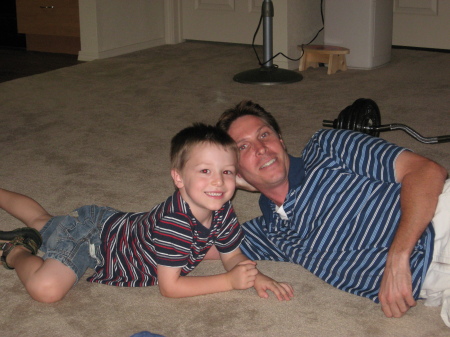 Me And Andrew (My Son) Born June 27, 2003