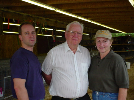 Papa, Mom, and me