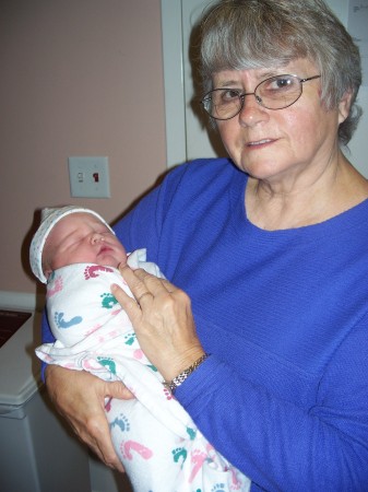 Great grandma and Brylee Nicole born 10-15-08