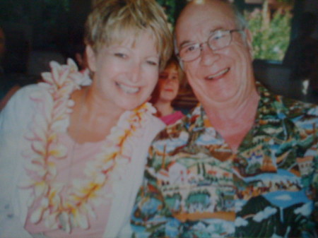 Larry and Kathy Riordan in Hawaii