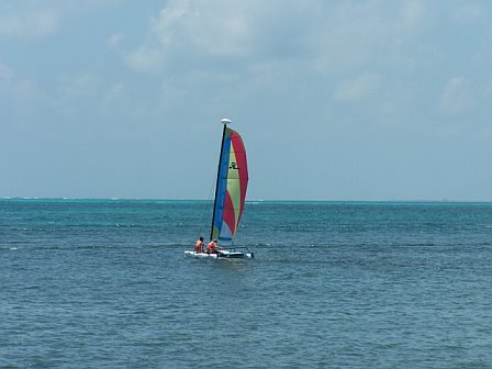 Sailing in Cancun