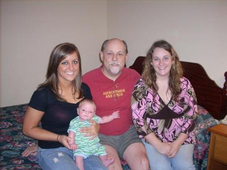 Don's girls along with his grandson!