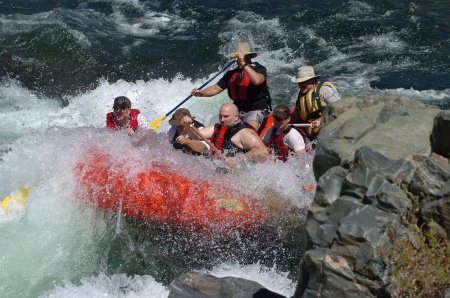 Rafting on the American.