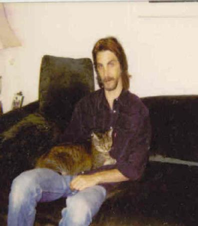 With my late belovd kitty