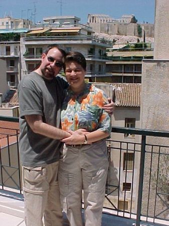 Paul & Andi in Athens