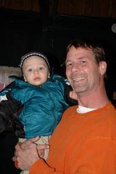 Ryan and Daddy 2008