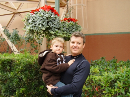 Dad and Nick at MGM 12/2008