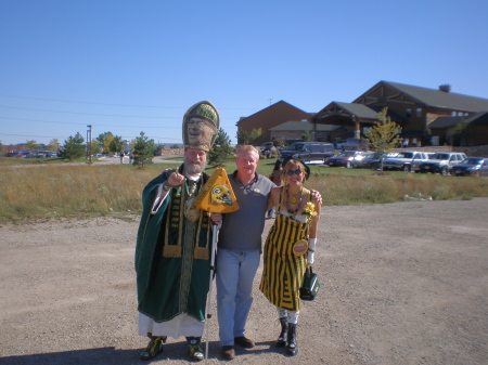 myself, Packers St. Vincent, and his girlfrien