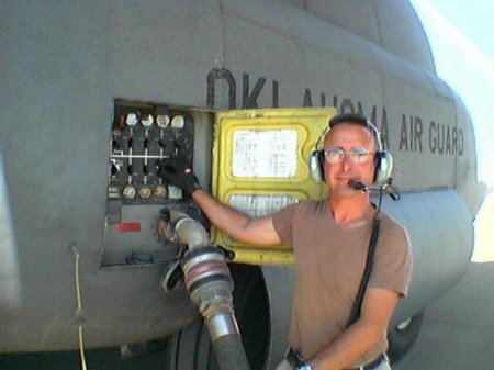 gassing up a C-130