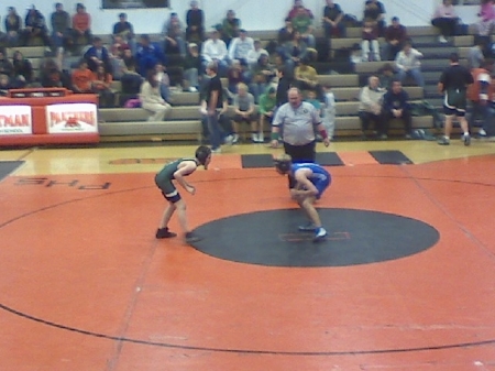 Ryan's first high School Pin  for Paul IV