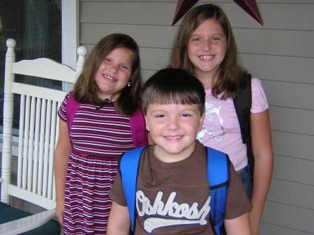 Cass, Cam, & Carter - 1st day of school